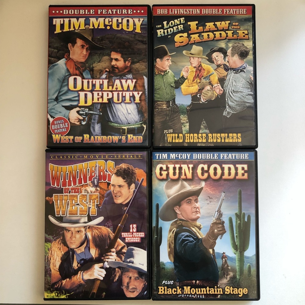4 western dvd movie